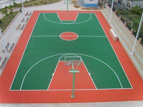 杭州塑胶篮球场施工